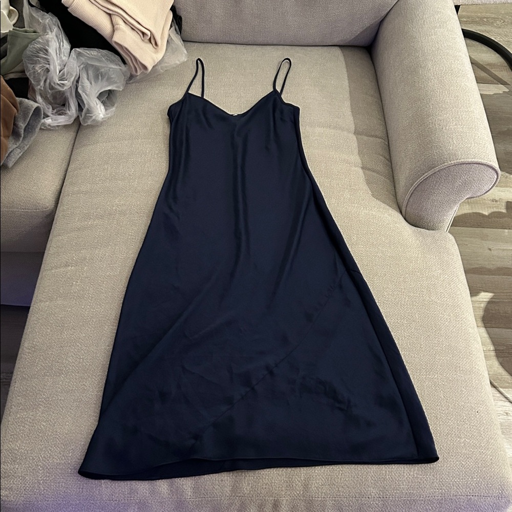 Aritzia Satin Midi Dress